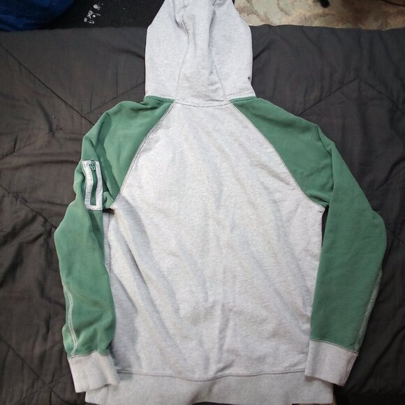 Vintage Y2K Nike Oregon Ducks Zipper Hoodie Sweatshirt - Picture 6 of 6